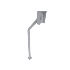 Base tipo tubular para instalación de Lectora RFID.