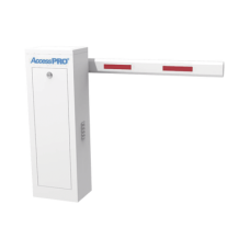 Kit de Barrera Vehicular Derecha con Brazo Telescópico / Soporta brazo Telescópico de hasta 6 metros / Tiempo de Apertura 6 segundos