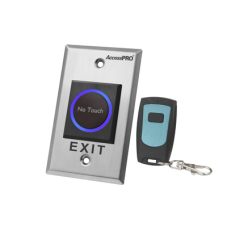 Botón de Salida sin Contacto con Control Remoto / Iluminación LED / Distancia de Detección Touch Ajustable