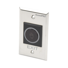 Botón de Salida sin Contacto/ Sensor IR / Iluminado / Normalmente Abierto y Cerrado / Distancia Ajustable de Detección