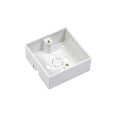 Caja plástica para instalación del botón PRO802B 86 x 86 mm