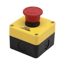 Botón de Stop Tipo Enclavado / Para Barreras Vehiculares, Operadores Corredizos y Abatibles.