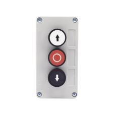 Botonera Triple Para Barreras Vehiculares, Operadores Corredizos y Abatibles.