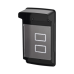 Carcasa Protectora Universal Color Negro con Tapadera de Acrílico / Medidas 245 × 143 × 83 mm / Compatible con Múltiples Modelos de Control de Acceso