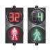Semáforo Peatonal / Cuenta Regresiva / Rojo / Verde / Dinamico / Diámetro 20 Cm.