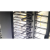 Torniquete Doble / Cuerpo Completo / Interior/Exterior / 100% Acero con Pintura Gris / EJE CENTRAL de Acero Inoxidable / Acabado de Lujo / Alto Tráfico