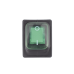 Interruptor tipo Switch con Led Color Verde / IP65 / Diseño Industrial / NO, COM, NC / Terminales tipo F1