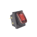 Interruptor tipo Switch con Led Color Rojo / IP65 / Diseño Industrial / NO, COM, NC / Terminales tipo F1