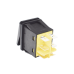 Interruptor tipo Switch con Led Color Rojo / IP65 / Diseño Industrial con panel de Aluminio / NO, COM, NC / Terminales tipo F1