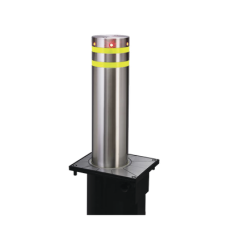 Pilona o Bolardo Neumático / 100% Acero Inoxidable / Alta Velocidad / 275MM Diámetro / Acabado de Lujo
