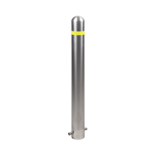 Bolardo Fijo de Acero Inoxidable de 900 mm de Altura