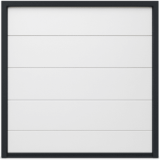 Puerta de Garage de Alta Calidad / Linea Central / Color Blanco 12X8 pies, AISLADA, Estilo Americana. Puerta de Garage de Alta Calidad / Linea Central / Color Blanco 12X8 pies, AISLADA, Estilo Americana.