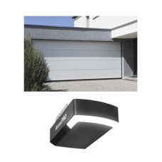 KIT COMPLETO Puerta D/ Garage 8x9 Pies / Lisa Linea Central / Color blanco / Insulada / Incluye Motor FS1000APPRT / 1/2HP / Fuerte/Silencioso/Luz LED/Motor DC .