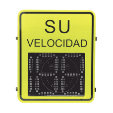 Radar Medidor de Velocidad de 3 Dígitos / Doble salida de Relevador / Tarjeta Micro SD / Puerto de red TCP IP / Detección de Exceso de Velocidad / Integración  con Cámara.