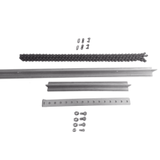 Extensión / Riel tipo T / 1mts.