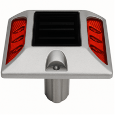Luz LED para señalizacion de carreteras AC-LED / 6 LED Ultrabrillantes Intermitentes / Autonomía 108 Horas / Distancia Visual 800 m / IP68 / Capacidad de Carga 20000 kg / Temperatura -25°C a +75°C
