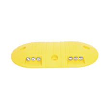 Boya D / Plastico Duradero / Amarilla / 4 Orificios / LEDS REFLEJANTES / 20 Toneladas.