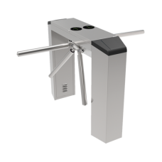 Torniquete Industrial en Acero Inoxidable, Bidireccional, Espacio para Lectora de Proximidad