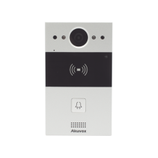 Videoportero de 1 Botón / Lector de Tarjetas MIFARE y PROX EM / Notificación a APP / 100% en la Nube / Notificación por Llamada Telefónica / SIP / ONVIF / IP65 / Cámara 2MP / Panel de Aluminio / Control de 2 Puertas Videoportero de 1 Botón / Lector de Tarjetas MIFARE y PROX EM / Notificación a APP / 100% en la Nube / Notificación por Llamada Telefónica / SIP / ONVIF / IP65 / Cámara 2MP / Panel de Aluminio / Control de 2 Puertas