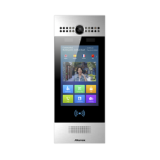 Kit Frente de Calle y Montaje en Pared / Ideal para fraccionamientos / Administración 100% en la Nube / Notificación a APP / Llamada Telefónica / ANDROID / SIP / ONVIF /Reconocimiento Facial /  QR y PIN para Visitas / IP65 / IK06 / BT