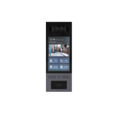 Frente de Calle Antivandálico IK10 / Incluye montaje / Administración 100% en la Nube / Notificación a APP / Llamada Telefónica / ANDROID / SIP / ONVIF /Reconocimiento Facial / QR y PIN para Visitas / IP66 / Bluetooth / NFC