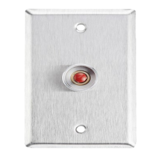 Botón de Pánico con Placa en Acero Inoxidable/ N.O. Botón de Pánico con Placa en Acero Inoxidable/ N.O.