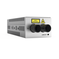 Mini Convertidor de medios de cobre a fibra MultiModo de escritorio 1000TX a 1000SX conector ST