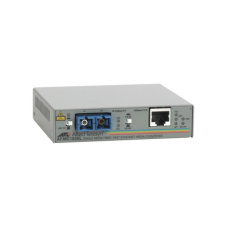 Convertidor de medios fast ethernet a fibra óptica, conector SC, monomodo (SMF), 15 Km Convertidor de medios fast ethernet a fibra óptica, conector SC, monomodo (SMF), 15 Km