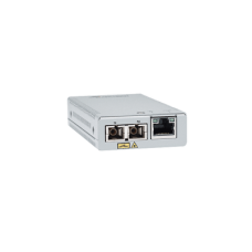 Convertidor de medios Gigabit Ethernet a fibra óptica, conector SC, multimodo (MMF), distancia de 220 hasta 500 m