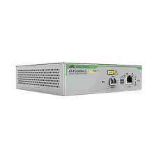 Convertidor de medios Gigabit Ethernet PoE+ a fibra óptica, conector LC, multimodo (MMF), distancia hasta 550 m
