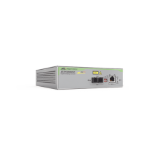 Convertidor de medios Gigabit Ethernet PoE+ a fibra óptica, conector SC, multimodo (MMF), distancia hasta 550 m