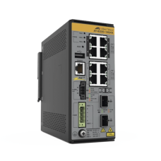8x 10/100/1000T, 2x 1G/10G SFP+, Industrial Ethernet, Layer 2+ Switch, PoE++ (TAA)