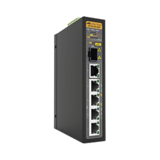 Switch Industrial PoE+ No-Administrable de 5 Puertos 10/100/1000 Mbps (4 Puertos son PoE+) + 1 puertos SFP, 90 W Switch Industrial PoE+ No-Administrable de 5 Puertos 10/100/1000 Mbps (4 Puertos son PoE+) + 1 puertos SFP, 90 W