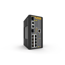 Switch Industrial PoE+ administrable de 8 Puertos 10/100/1000 Mbps + 2 puertos SFP Combo, 120 W Switch Industrial PoE+ administrable de 8 Puertos 10/100/1000 Mbps + 2 puertos SFP Combo, 120 W