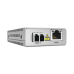 Convertidor de medios Gigabit Ethernet a fibra óptica, conector LC, multimodo (MMF), distancia de 220 hasta 500 m, con fuente de alimentación multi-región
