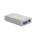 Convertidor de medios Gigabit Ethernet a fibra óptica, conector SC, monomodo (SMF), versión TAA (Trade Agreement Act), 10 Km
