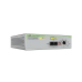 Convertidor de medios Gigabit Ethernet PoE+ a fibra óptica, conector SC, multimodo (MMF), distancia hasta 550 m