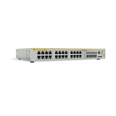 Switch Administrable Capa 3, 24 puertos 10/100/1000 Mbps + 4 puertos SFP Gigabit Switch Administrable Capa 3, 24 puertos 10/100/1000 Mbps + 4 puertos SFP Gigabit