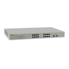 Switch PoE+ Gigabit WebSmart de 16 puertos 10/100/1000 Mbps (2 x Combo) + 2 puertos gigabit SFP (Combo), 185 W Switch PoE+ Gigabit WebSmart de 16 puertos 10/100/1000 Mbps (2 x Combo) + 2 puertos gigabit SFP (Combo), 185 W