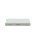 Switch PoE+ Gigabit WebSmart de 16 puertos 10/100/1000 Mbps (2 x Combo) + 2 puertos gigabit SFP (Combo), 185 W