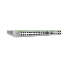 Gigabit webSmart switch, 48 Puertos Totales, 24c/PoE+ 10/100/1000T, 4 Puertos SFP Gigabit webSmart switch, 48 Puertos Totales, 24c/PoE+ 10/100/1000T, 4 Puertos SFP