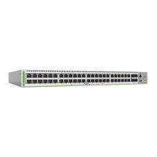 Switch PoE+ Administrable CentreCOM GS980M, Capa 3 de 48 puertos 10/100/1000Mbps + 4 SFP Gigabit, 740 W Switch PoE+ Administrable CentreCOM GS980M, Capa 3 de 48 puertos 10/100/1000Mbps + 4 SFP Gigabit, 740 W