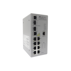 Switch Industrial PoE Administrable de 8 Puertos 10/100 Mbps + 2 Puertos SFP Combo, 120 W