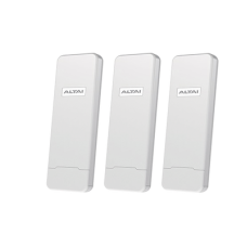 Kit WiFi para Hotspot Comunitario (3 AP) / Cobertura hasta 800 m / Nube Gratuita / Ideal para Iniciar WISP / 128 Usuarios por AP