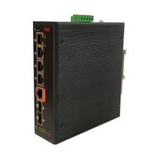 Switch PoE Industrial Administrable / 4 Puertos 1GbE PoE / 2 Slots SFP / IP40 / Rango de Temperatura -40°C a 80°C / ERPS con Recuperación <20 ms / STP/RSTP/MSTP / VLAN / Seguridad Avanzada Switch PoE Industrial Administrable / 4 Puertos 1GbE PoE / 2 Slots SFP / IP40 / Rango de Temperatura -40°C a 80°C / ERPS con Recuperación <20 ms / STP/RSTP/MSTP / VLAN / Seguridad Avanzada