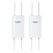 Kit de 2 Unidades del Punto de Acceso WiFi 6, PTMP Omnidireccional, Cobertura Hasta 300 m, Doble Banda Simultanea en 2.4 y 5 GHz, Hasta 2.976 Gbps, Hasta 256 Usuarios Concurrentes, Administración en Nube Gratis con INSIGHTS