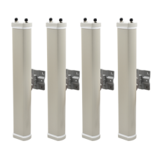Kit de Antenas Sectoriales, 2.4 GHz, 14 dBi, 2 N-Hembra, 70°, polaridad cruzada, para series A8/A8n/A2