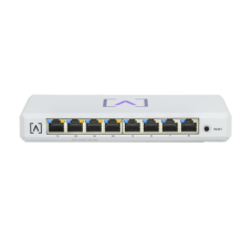 Switch Gigabit PoE+ Administrable / 8 puertos 10/100/1000 Mbps (4 de ellos PoE+ 802.3af/at) / Hasta 60W / Administración nube gratuita / Presupuesto de 60W