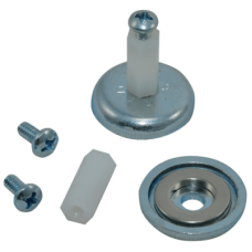 Accesorio, Kit de Montaje Magnético, Fuerza Máxima 26 lb, Diámetro Copa 23.8 mm, Incluye Hardware, Sin Necesidad de Taladrar, Compatible con Enclosures Metálicos