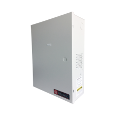 Fuente de poder ALTRONIX de 12/24 Vcc @ 6 Amper, con capacidad de batería de respaldo, requiere batería, 8 salidas, con voltaje de entrada de 115 Vca